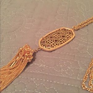Kendra Scott Rose Gold Necklace